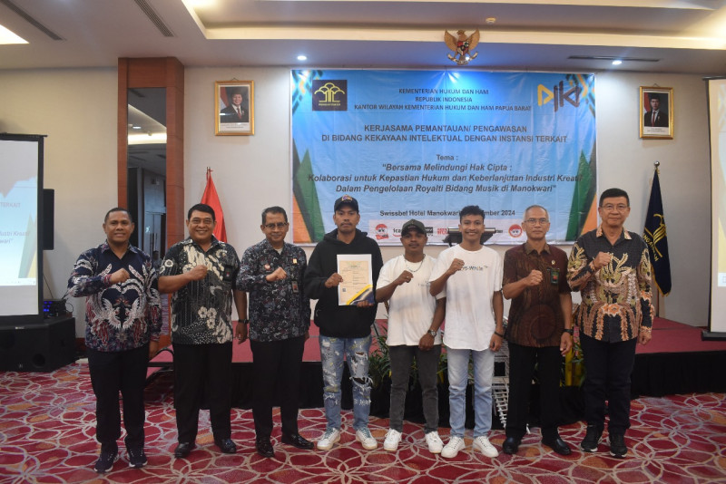 Sah! Hak Cipta Lagu “STELAN DABOY” Resmi Tercatat Di KEMENKUMHAM