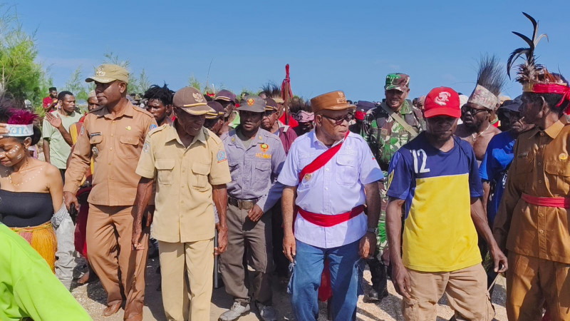 Wakil Bupati Sorong Selatan Tegaskan Persatuan Masyarakat Adat Imeko Dukung Kegiatan Seismik