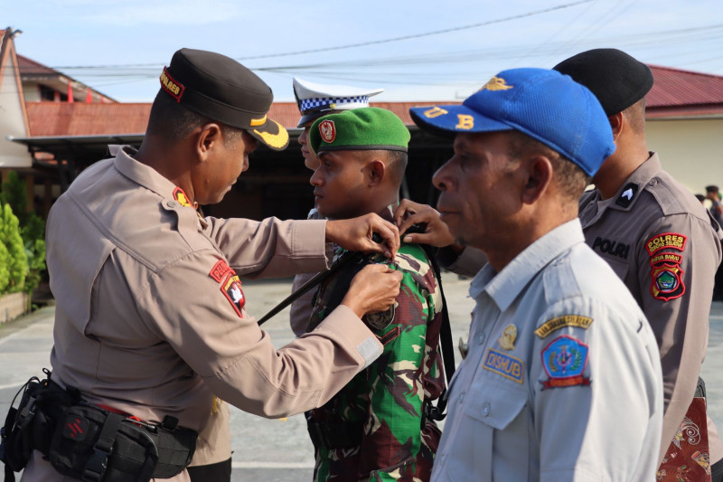 Polres Sorong Selatan Laksanakan Apel Gelar Pasukan "Operasi Patuh Mansinam 2024"