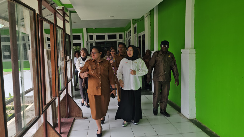 BP3OKP PBD Bersama Bupati Sorong Selatan  Persiapkan Sarana Prasarana CT Scan Dan CAT LAB Di RSUD Scholoo Keyen.