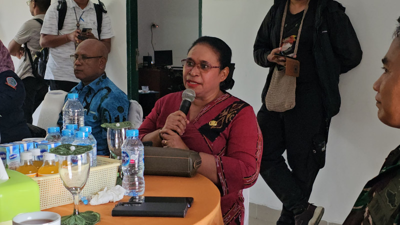 Marga Watho Dan Pemkab Sorong Selatan Sambut Pembangunan Batalion 807 Di Distrik Wayer Sorong Selatan.